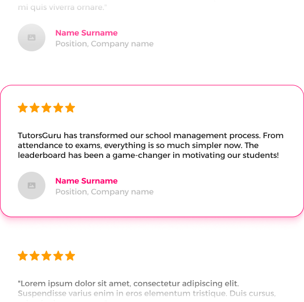 Testimonials